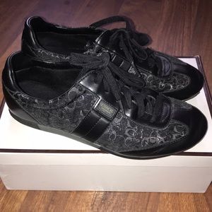 Coach Joss black sneakers